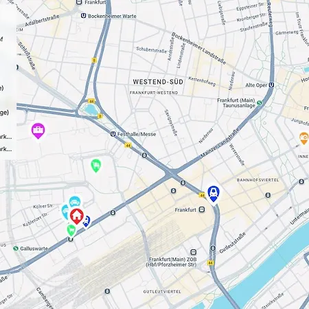 Design Frankfurt شقة *