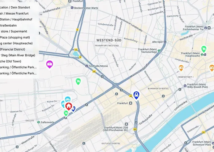 Design Frankfurt Апартаменты *